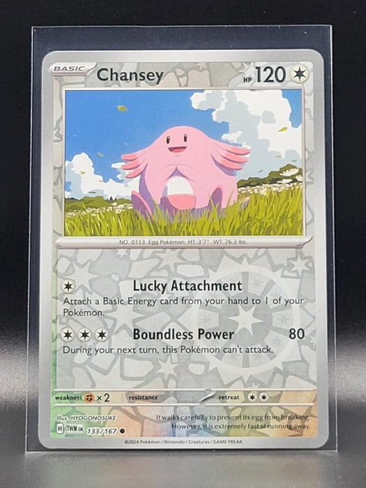Pokemon Chansey - 133/167 SV06: Twilight Masquerade Normal - Eterna Cards