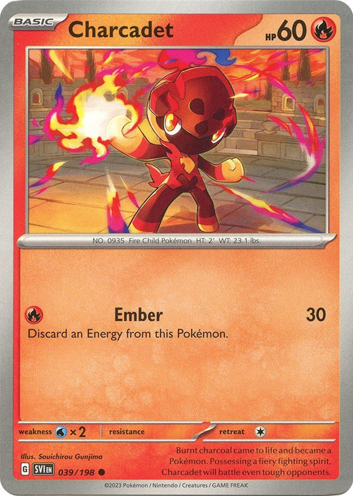 Pokemon Charcadet - 039/198 039/198 SV01: Scarlet & Violet Base Set Normal - EternaCards