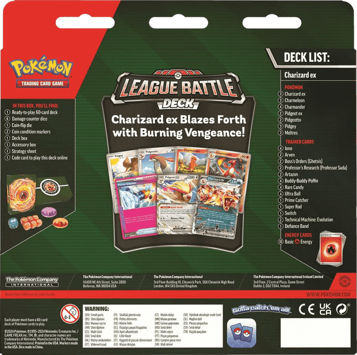 Pokemon Charizard ex League Battle Deck - EternaCards