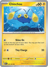 Pokemon Chinchou 020/091 SV: Paldean Fates Reverse Holo