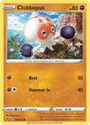 Pokemon Clobbopus 100/185 SWSH04: Vivid Voltage Normal