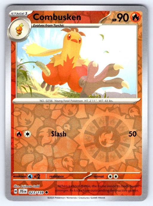 Pokemon Combusken 023/159 SV09: Journey Together Normal - Eterna Cards