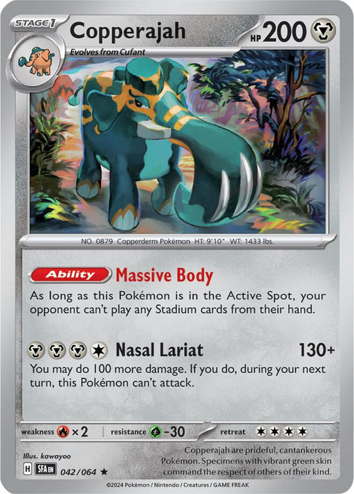 Pokemon Copperajah 042/064 SV: Shrouded Fable Reverse Holo - EternaCards
