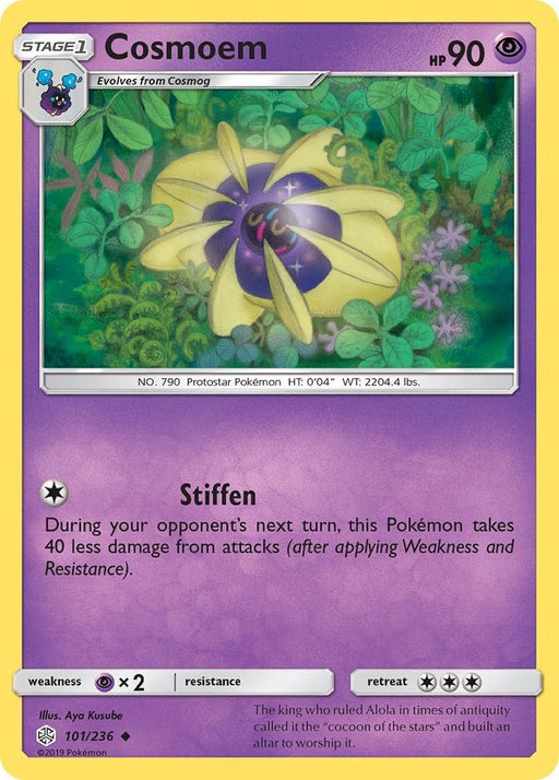 Pokemon Cosmoem 101/236 SM - Cosmic Eclipse Normal - EternaCards