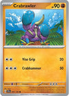 Pokemon Crabrawler 087/142 SV07: Stellar Crown Normal