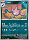 Pokemon Crobat 112/182 SV04: Paradox Rift Reverse Holofoil