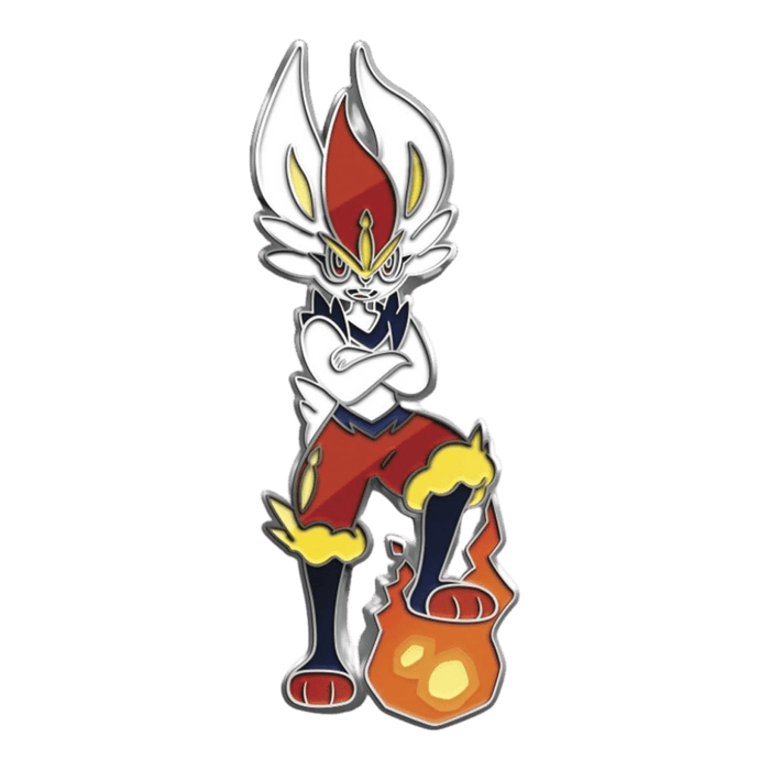 Pokemon Crown Zenith Pin Collection - Cinderace - EternaCards