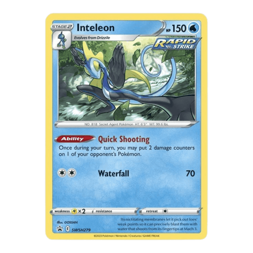 Pokemon Crown Zenith Pin Collection - Inteleon - EternaCards