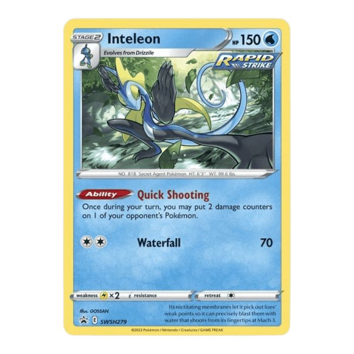 Pokemon Crown Zenith Pin Collection - Inteleon - EternaCards