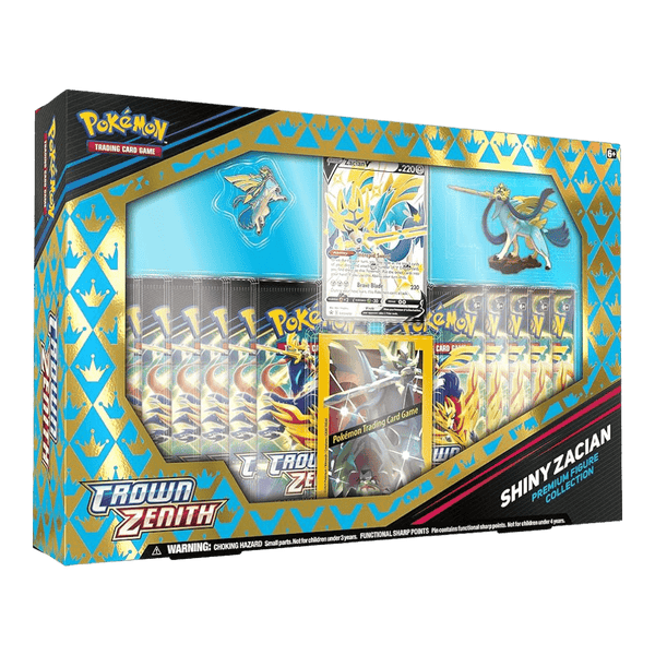 Pokemon Crown Zenith Premium Figure Collection (Zacian V) - EternaCards