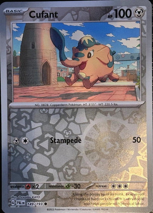Pokemon Cufant 149/193 SV02: Paldea Evolved Normal - Eterna Cards
