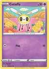 Pokemon Cutiefly 078/203 SWSH07: Evolving Skies Reverse Holo