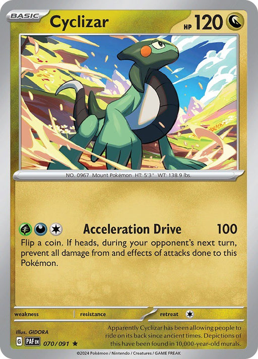 Pokemon Cyclizar - 070/091 070/091 SV: Paldean Fates Holo - EternaCards