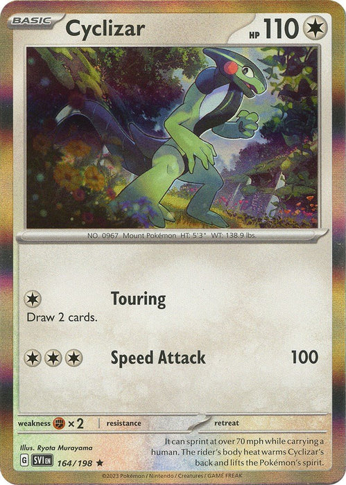 Pokemon Cyclizar - 164/198 164/198 SV01: Scarlet & Violet Base Set Holo - EternaCards