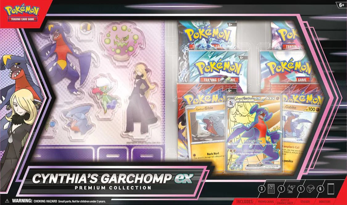 Pokemon Cynthia's Garchomp EX Premium Collection - EternaCards