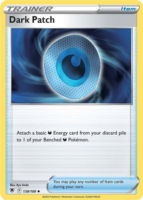 Pokemon Dark Patch 139/189 SWSH10: Astral Radiance Reverse Holo - EternaCards