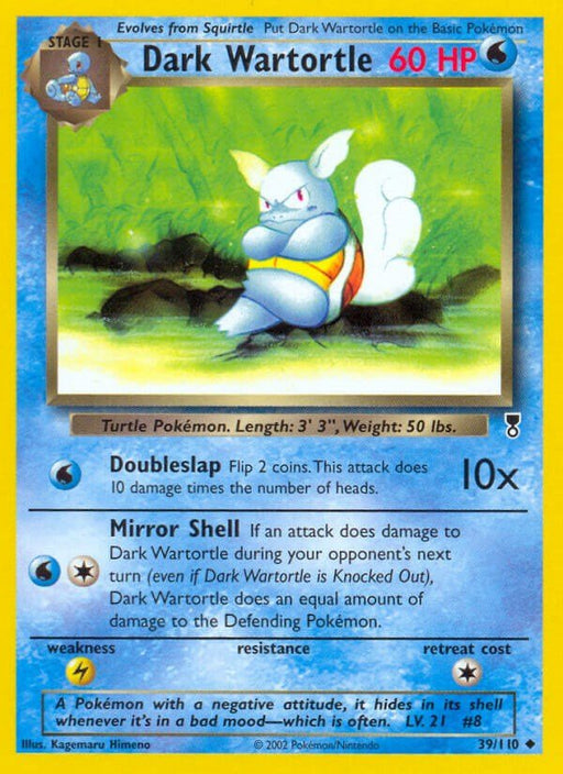 Pokemon Dark Wartortle 039/110 Legendary Collection Normal - Eterna Cards