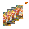 Pokemon Darkness Ablaze Booster Pack Bundle (9 Packs) .