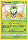 Pokemon Dartrix 10/149 SM Base Set Normal