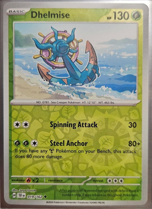 Pokemon Dhelmise 019/162 SV05: Temporal Forces Normal - Eterna Cards