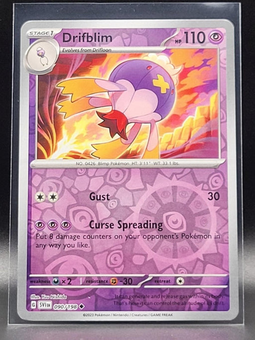 Pokemon Drifblim 090/198 SV01: Scarlet & Violet Base Set Normal - Eterna Cards