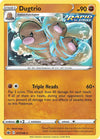 Pokemon Dugtrio 077/198 SWSH06: Chilling Reign Reverse Holo