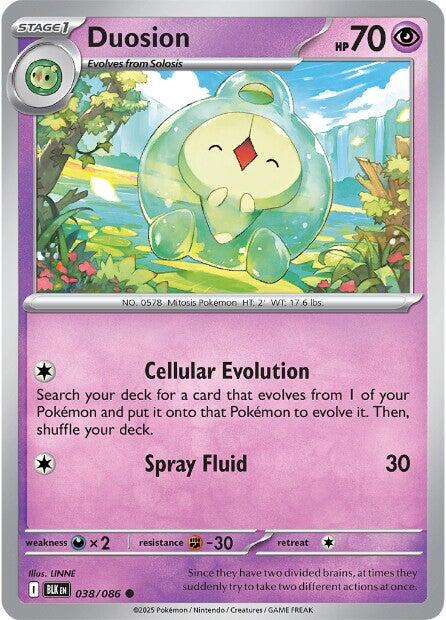 Pokemon Duosion 038/086 SV: Black Bolt Normal - EternaCards