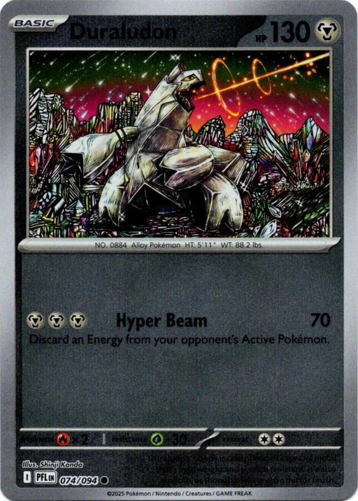 Pokemon Duraludon 074/094 ME02: Phantasmal Flames Normal - Eterna Cards