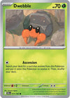 Pokemon Dwebble 011/182 SV10: Destined Rivals Normal