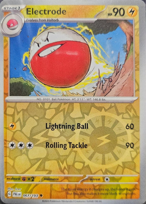 Pokemon Electrode 067/193 SV02: Paldea Evolved Normal - Eterna Cards