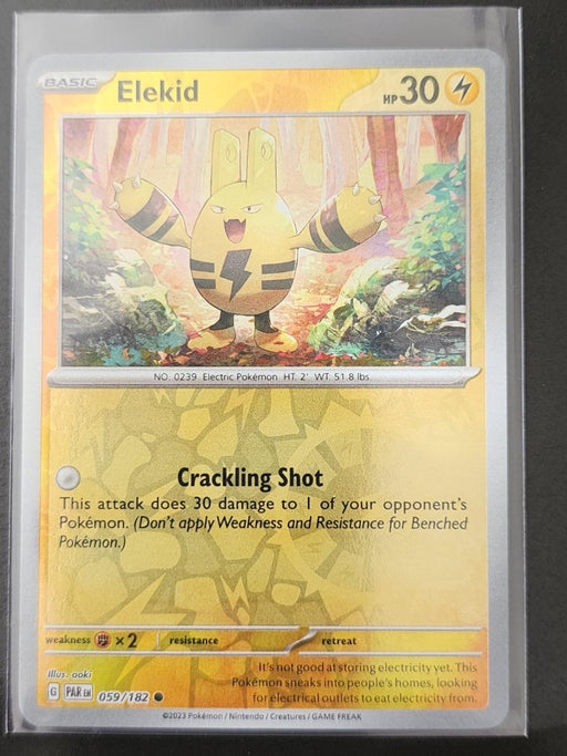 Pokemon Elekid 059/182 SV04: Paradox Rift Normal - Eterna Cards