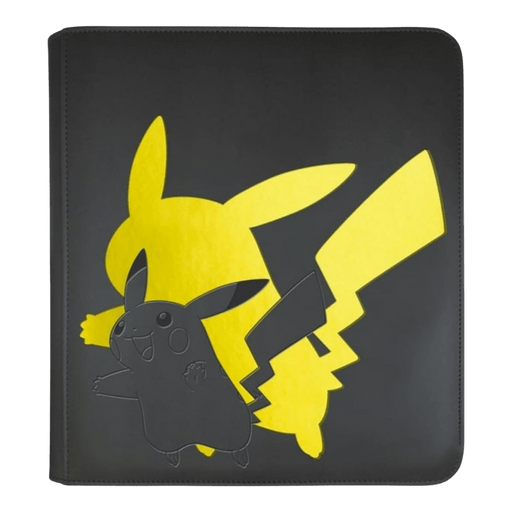 Pokemon Elite Series Pikachu 12 - Pocket Zippered PRO - Binder - EternaCards