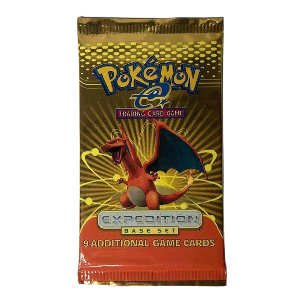 Pokemon Expedition Base Set E-Series Booster Pack (Unweighed) (Charizard Artwork)﹒ - EternaCards