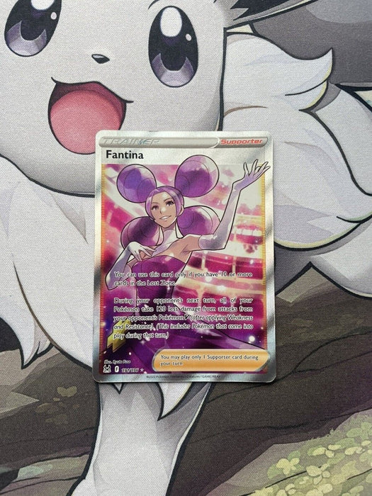 Pokemon - Fantina - 191/196 - Lost Origin - Full Art - EternaCards