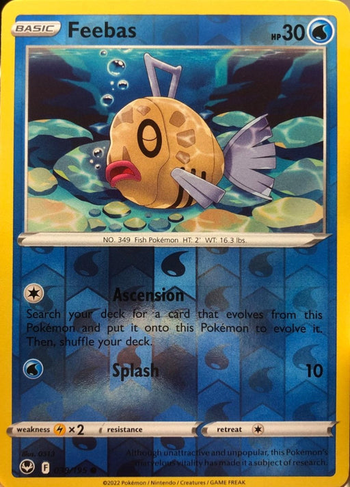 Pokemon Feebas 039/195 SWSH12: Silver Tempest Normal - Eterna Cards