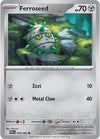 Pokemon Ferroseed 068/086 SV: White Flare Reverse Holo