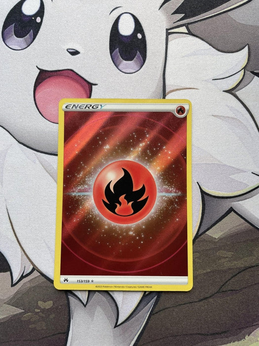 Pokemon - Fire Energy 153/159 - Crown Zenith - Ultra Rare - EternaCards