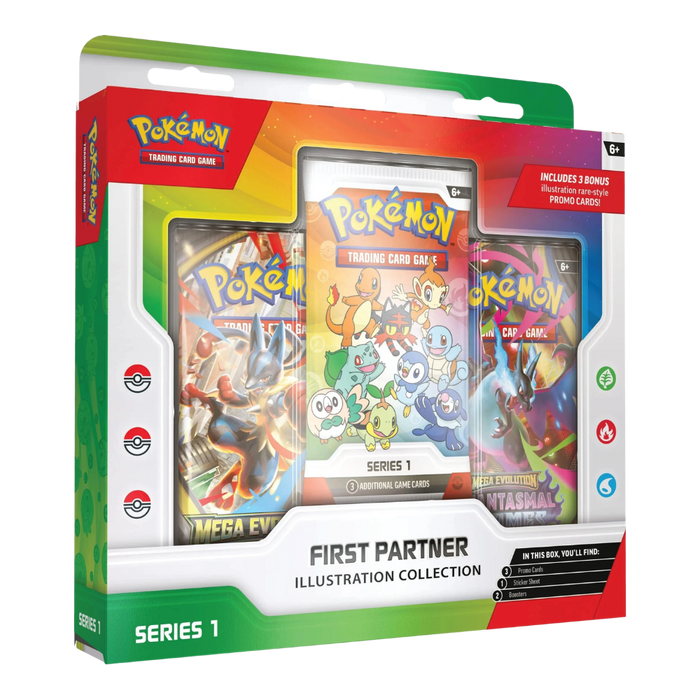 Pokemon First Partner Illustration Collection Box - EternaCards