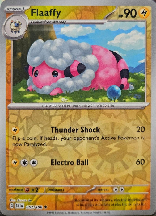 Pokemon Flaaffy 067/198 SV01: Scarlet & Violet Base Set Normal - Eterna Cards