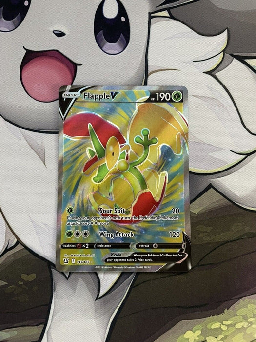 Pokemon - Flapple V - 143/163 - Battle Styles - Full Art - EternaCards