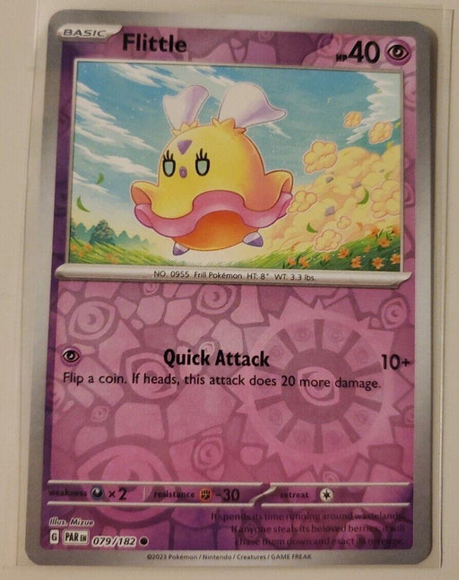 Pokemon Flittle - 079/182 SV04: Paradox Rift Normal - Eterna Cards