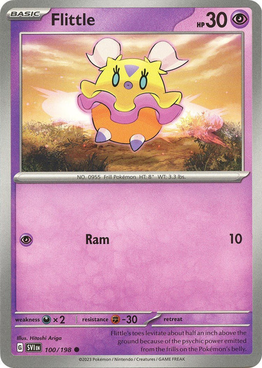 Pokemon Flittle - 100/198 100/198 SV01: Scarlet & Violet Base Set Normal - EternaCards