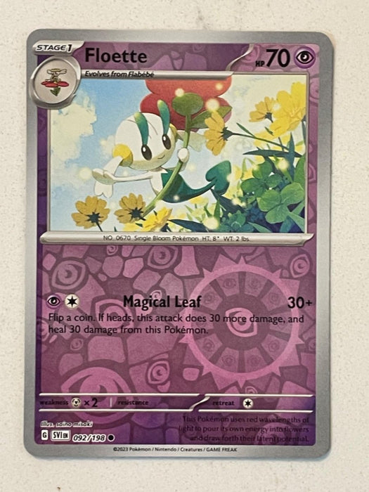Pokemon Floette 092/198 SV01: Scarlet & Violet Base Set Normal - Eterna Cards