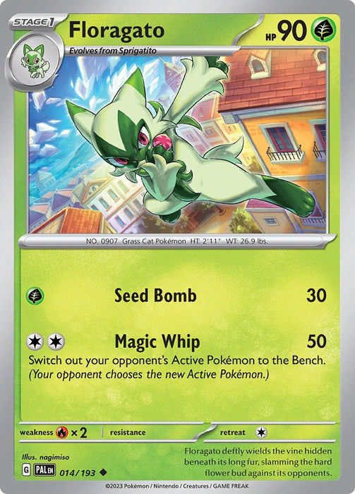 Pokemon Floragato - 014/193 014/193 SV02: Paldea Evolved Normal - EternaCards