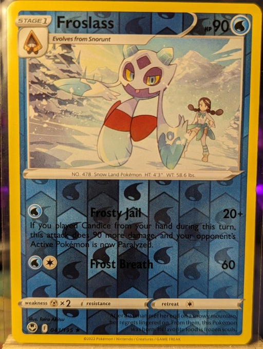 Pokemon Froslass 043/195 SWSH12: Silver Tempest Normal - Eterna Cards