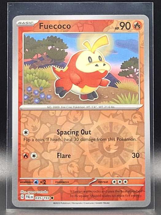 Pokemon Fuecoco - 035/193 SV02: Paldea Evolved Normal - Eterna Cards