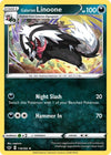 Pokemon Galarian Linoone 118/202 SWSH01: Sword & Shield Base Set Normal