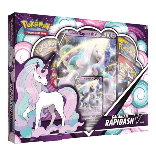 Pokemon Galarian Rapidash V Collection Box - EternaCards