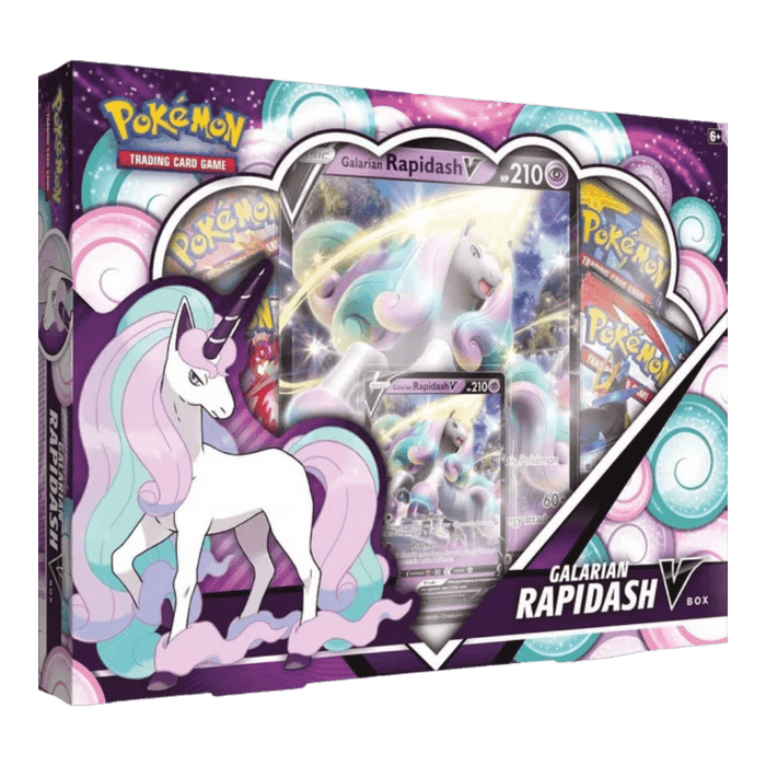 Pokemon Galarian Rapidash V Collection Box - EternaCards
