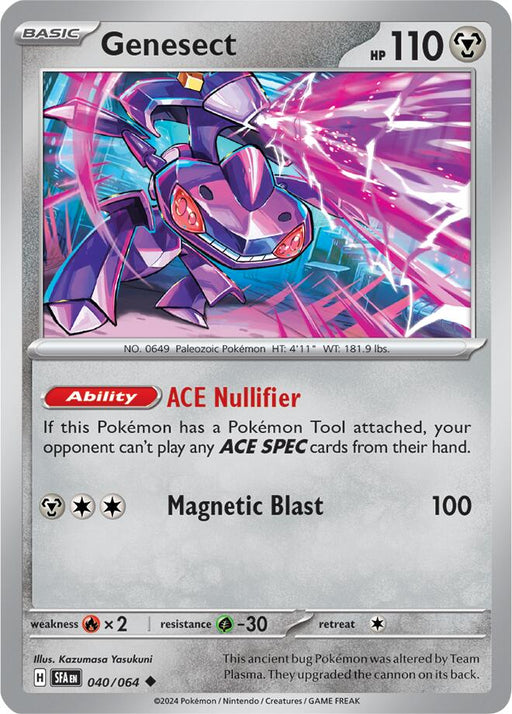Pokemon Genesect 040/064 SV: Shrouded Fable Reverse Holo - EternaCards